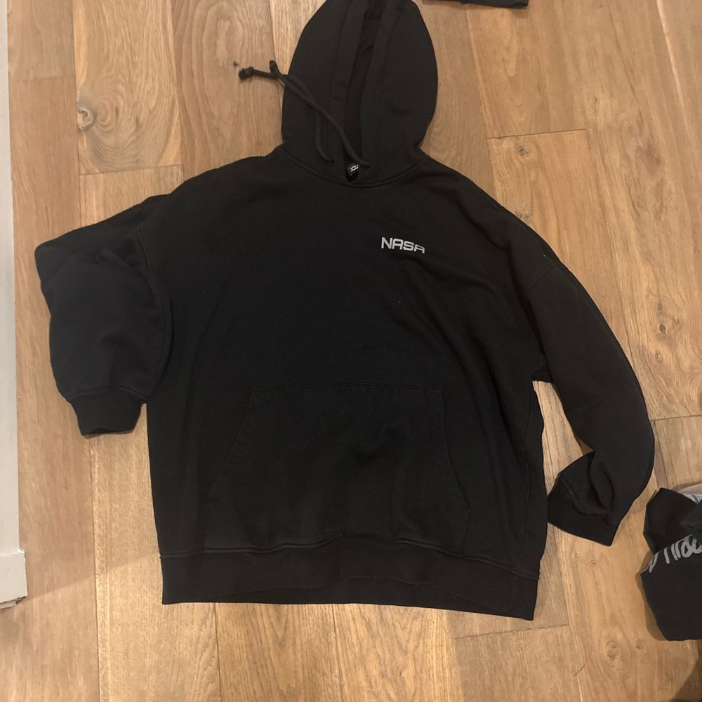 Divided Black NASA Hoodie